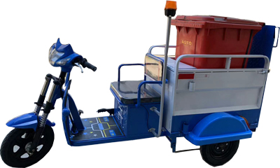 电动三轮单桶车