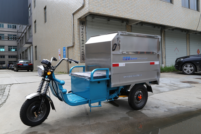 不锈钢封闭式清运车